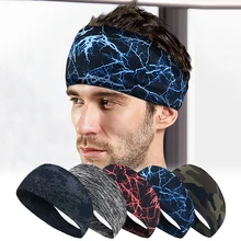 Велосипедная повязка на голову для мужчин и женщин,, повязка на голову, мужской спортивный напульсник, 1 шт., впитывающие повязки для волос, мужские аксессуары для йоги