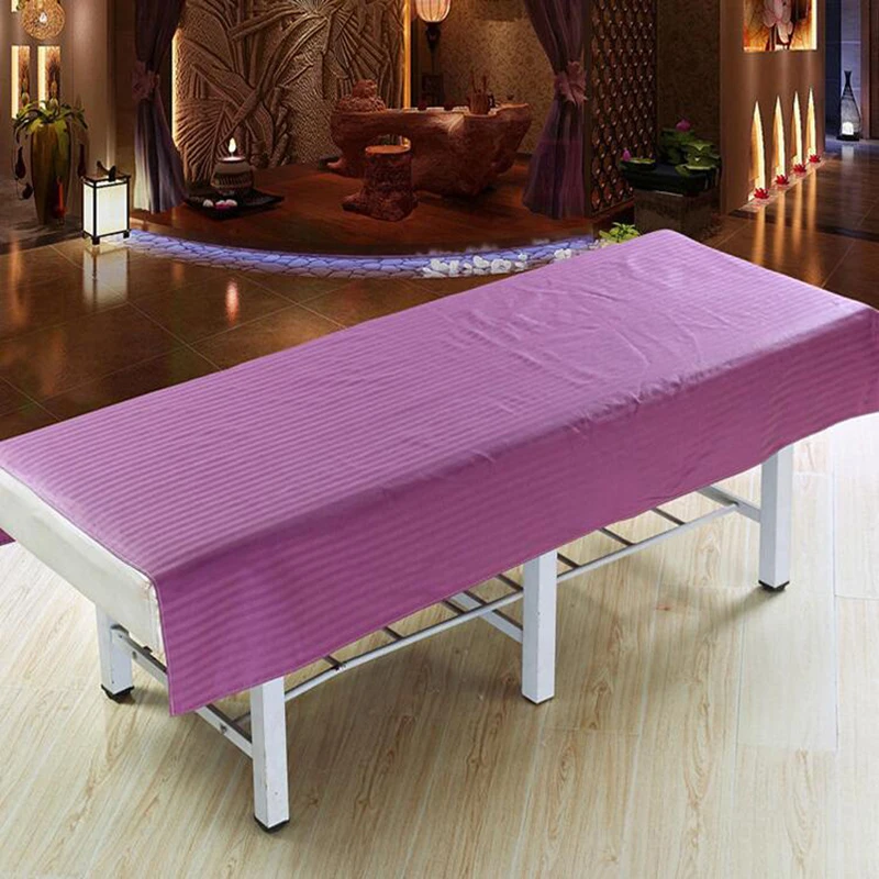 

Salon Nail Art Massage Bed Cover Sheets SPA Cotton Massage Towel Table Cloth Beauty Flat Bed Nail Art Sheets Cover 50 * 80 cm