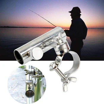 

Stainless Steel Fishing Rod Stand Fishing Tools And Accessories Boat Rod Holder Rack Rod Pole Bracket Tool