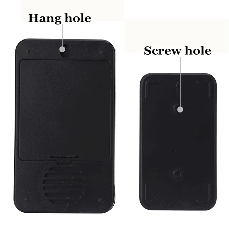 Cacazi Wireless Doorbell Dc Battery-Operated Waterproof 1 Button 1 Receiver Led Light Home Cordless Door Bell 48 Chime 6 Volum Cacazi Wireless Doorbell Dc Battery-Operated Waterproof 1 Button 1 Receiver Led Light Home Cordless Door Bell 48 Chime 6 Volum