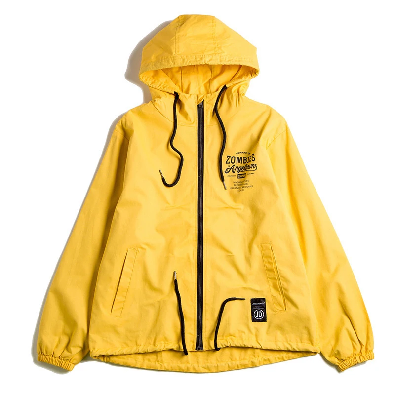 Street Style Hooded Jackets Coat Men Hip Hop Cotton Streetwear Jacket 2019 Autumn Fashion Clothing Windbreaker Yellow Red Ws231 Street Style Hooded Jackets Coat Men Hip Hop Cotton Streetwear Jacket 2019 Autumn Fashion Clothing Windbreaker Yellow Red Ws231