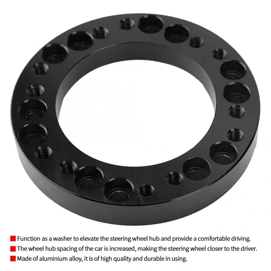 Рулевое колесо 12,5 мм Универсальный Автомобильный руль концентратор гоночный Spacer прокладка адаптер Комплект volante deportivo