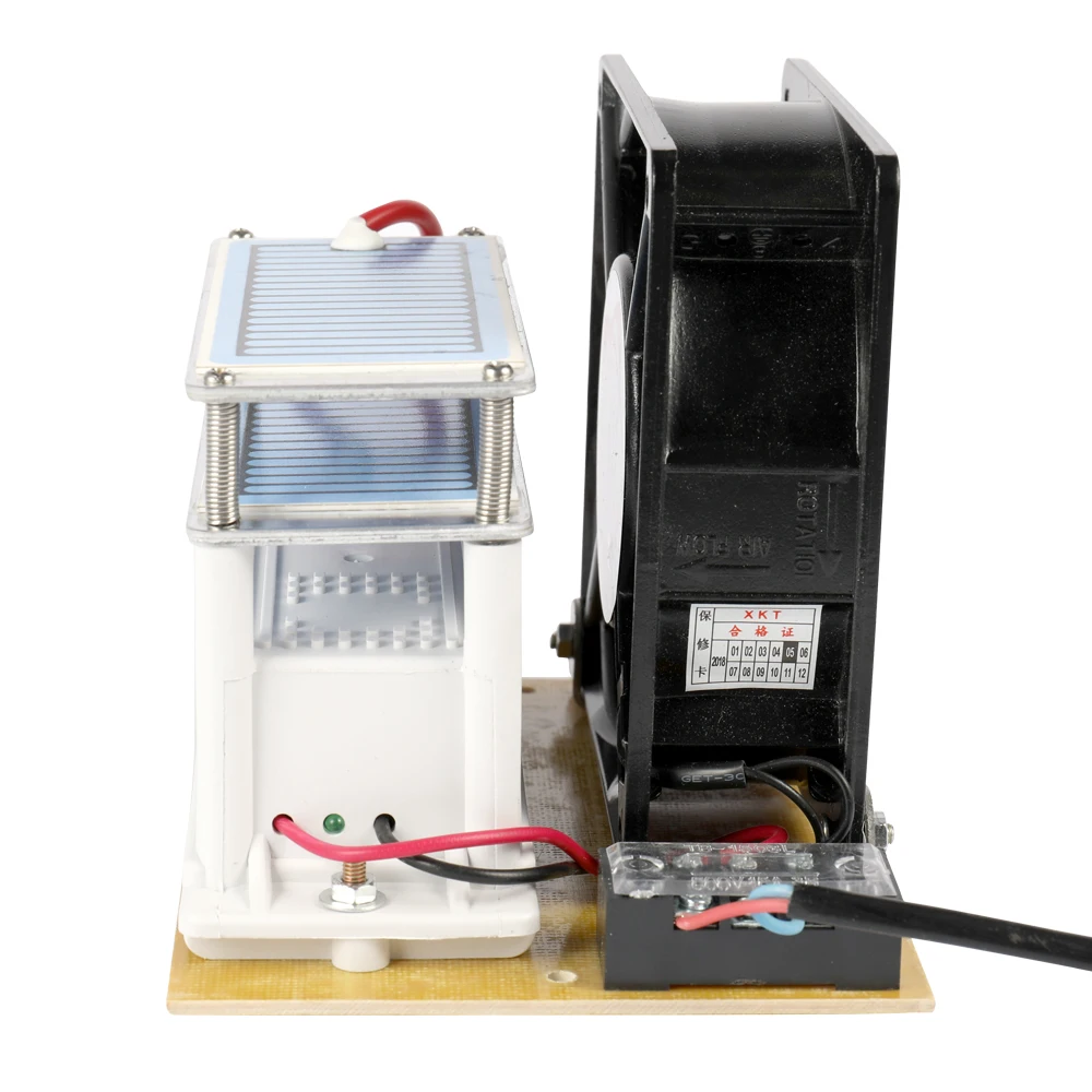 

20g/h Portable 220V Ozone Generator Disinfection Machine Air Filter Purifier Fan For Home Car Sterilization