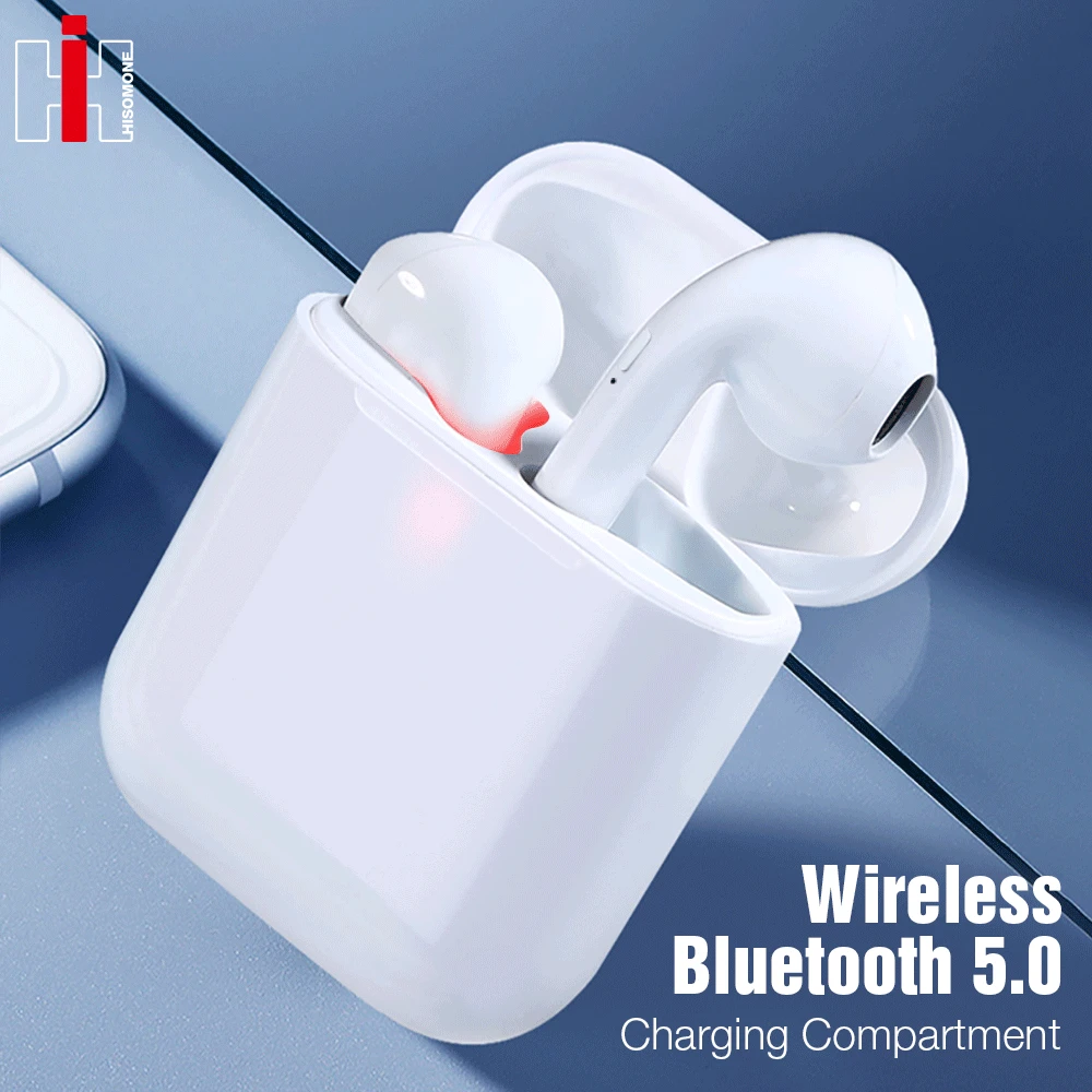 Hisomone i9s i10 Tws Bluetooth Wireless Earphone Earbuds Headphones With Mini Charging Box Air Pods Stereo Headset Headphones   