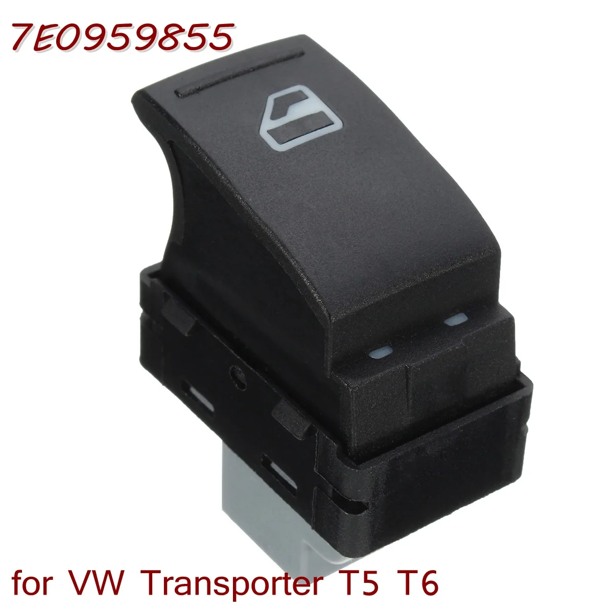 Commutateur électrique de fenêtre de passager de voiture pour VW Transporter T5 2005-2009 T6 2009-2014 7E0959855 ► Photo 2/6