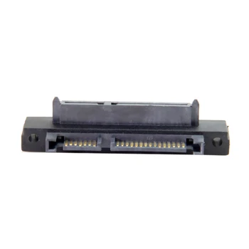 

10pcs/lot Up Angled 90 Degree SATA 22Pin 7+15 Male to SATA 22Pin Female Extension Convertor Adapter