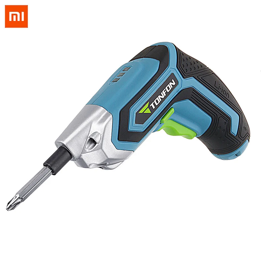 

YOUPIN Tonfon 3.6V Cordless Electric Screwdriver USB Rechargable Power Screw Driver with Screw Bits