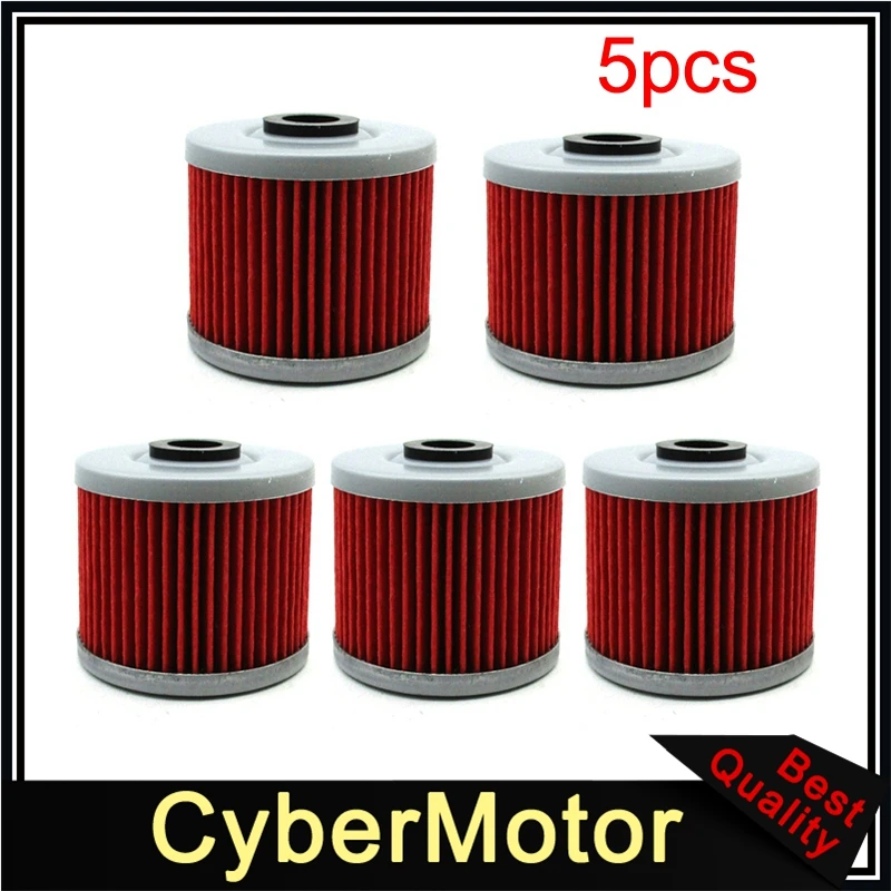Filtro de Óleo para Kawasaki Predador Polaris Outlaw 500 Suzuki Drz110 5x Klx300r