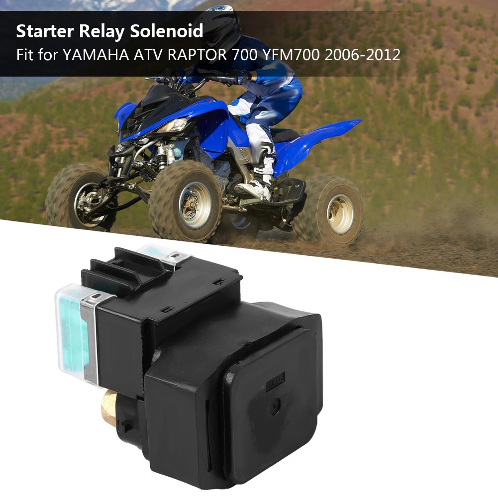 Стартер реле соленоида универсальный для YAMAHA ATV RAPTOR 700 YFM700 2006 2007 2008 2009 2010 2011 | Зажигание мотоцикла -32975252781
