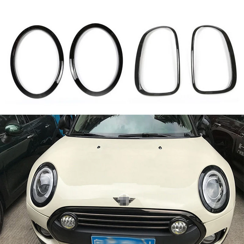4 шт./компл. новые фары Задний фонарь объемного обода отделка кольцо для Mini Cooper F55