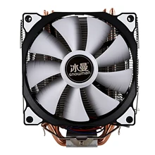 Горячий Снеговик cpu Cooler Master 5 тепловые трубки прямого контакта freeze Tower система охлаждения cpu охлаждения двойной вентилятор с ШИМ 2 вентилятора