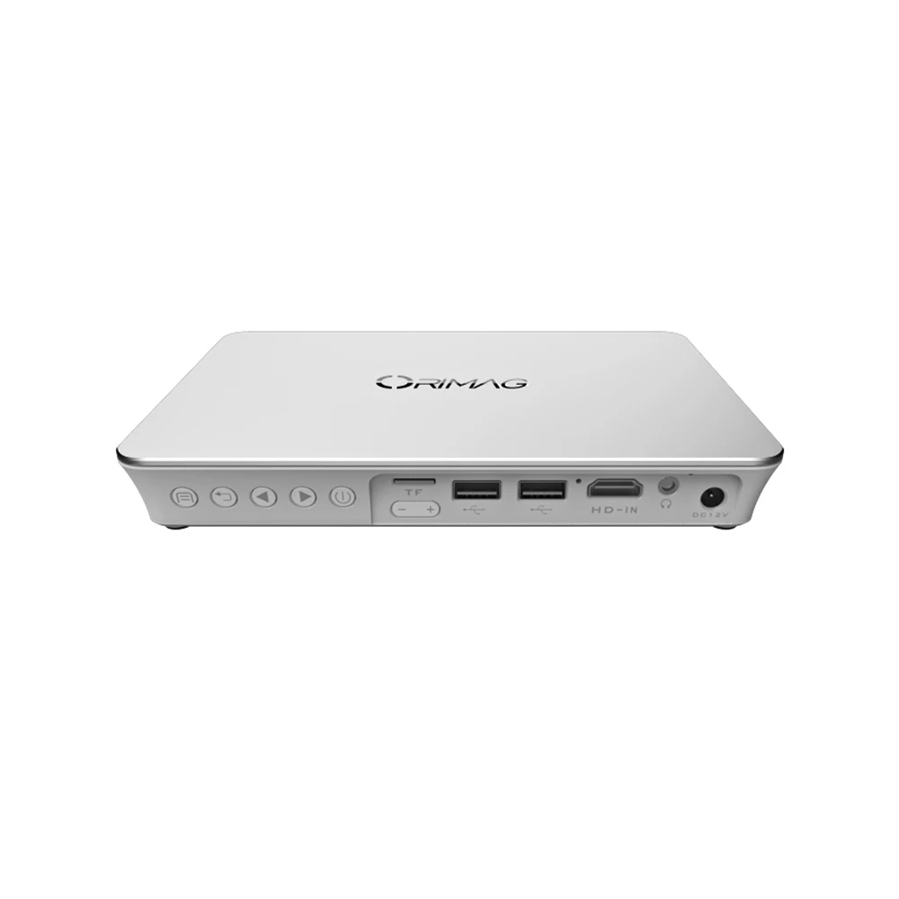

Mini Projector Portable DLP Video Projector 4k 1080P Resolution 500-700 ANSI Lumen MAX 200 Inch Image Android 7.1 BT WIFI