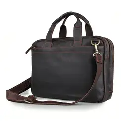 Для мужчин s сумка-мессенджер Бизнес сумка для ноутбука мужской кожаный портфель папка из натуральной кожи большой мужской портфель Bolso Hombre