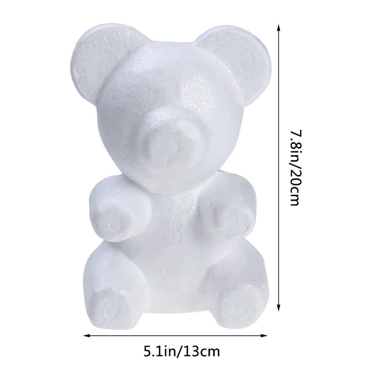 Пенополистирол пенопласт-200 мм моделирование авторские шары пены медведь плесень белый 150 для вечерние украшения партии Свадебный подарок цветок