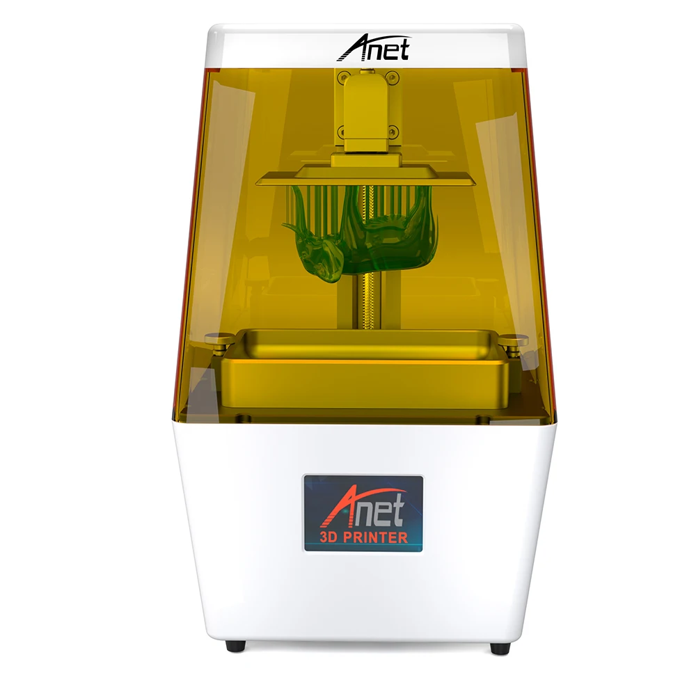 3D принтер Anet N4 UV LCD Полностью Собранный инновационный с 2K HD 3 5 дюймовым умным