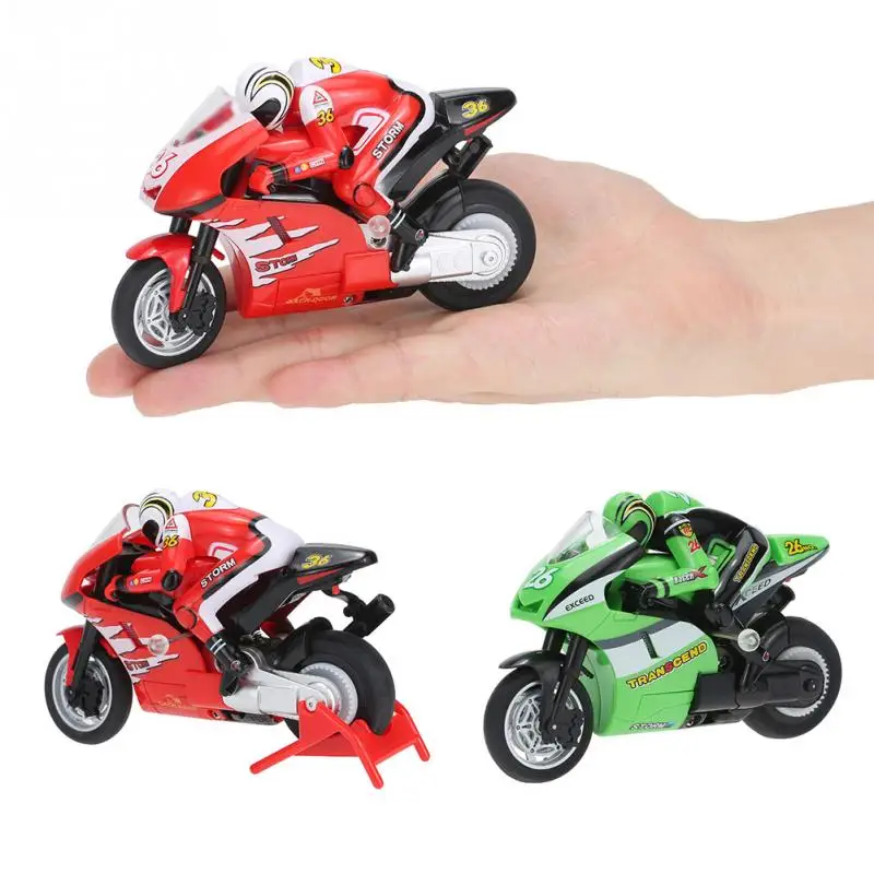 

RC Motorcycle Toys Remote Controlled mini RC Motorcycle Super Cool Toy Stunt Car For Children Gift