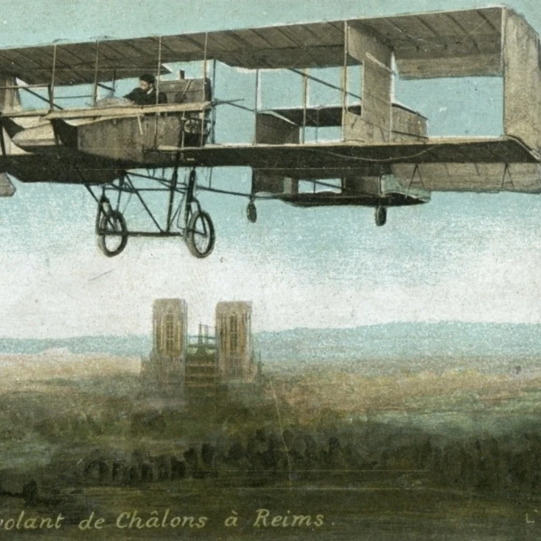 Farman биплан плакат печать Мэри Эванс Picture Library (36X24) | Дом и сад