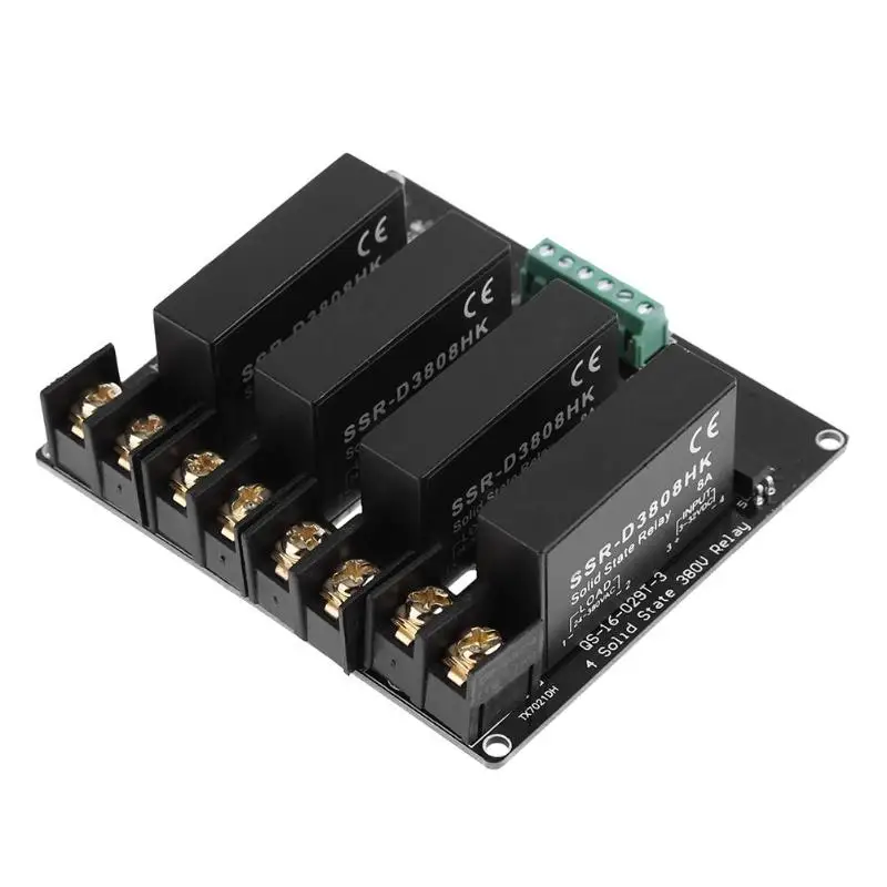 

4 Channel Solid State Relay Module Board 380V 8A SSR Switch Controller