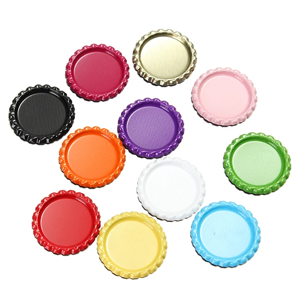 

10pcs/set Beer Bottle Cap Metal Leak Free Wine Bottle Sealer Stopper Sealing design beverage bottle Cap Kitchen Tool