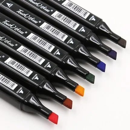 

Mark pen set alcohol oily double-headed marker anime hand-painted design painting 30/40/60/80 color