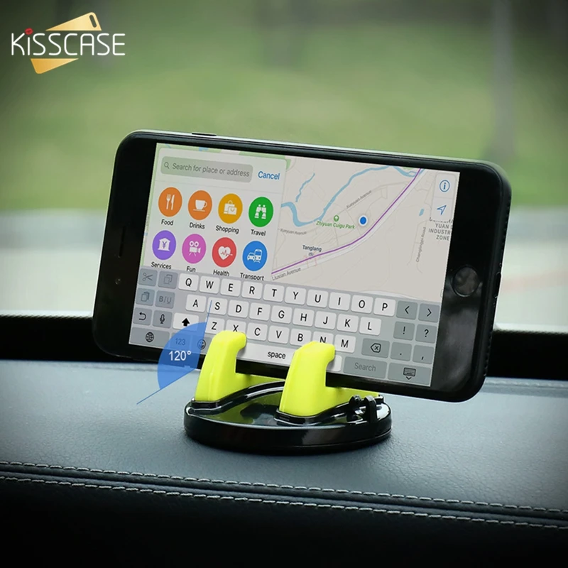 

Phone Holder For Samsung S8 Car Holder For Huawei For iPhone 7 6 6s Multi-function 360 Degree Phone Standard Holder #50