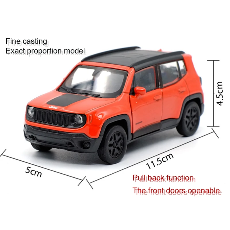 WELLY 1:36 Renegade Trallhawk Alloy Diecast Car Model Toy With Pull Back For Children Gifts Collection|Наземный транспорт| |