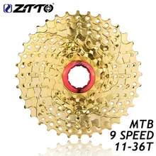 ZTTO 9 s 27 s скоростная бесскоростная кассета для горного велосипеда, запчасти для горного велосипеда 11-36 T для золотых деталей M370 Gold M4000 M430 M590
