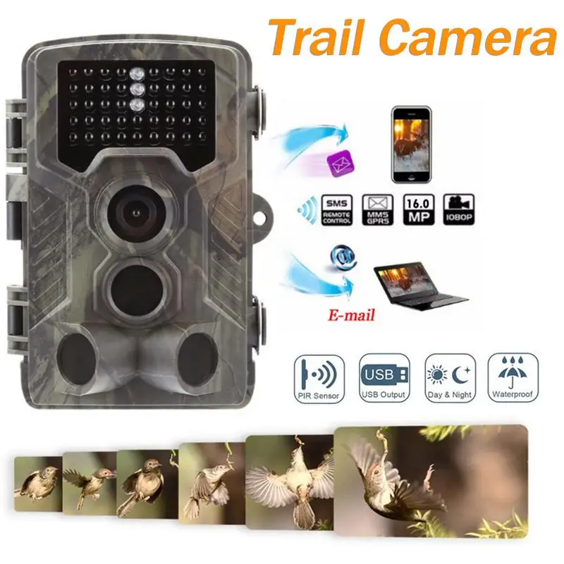 

HC-800LTE 4G HC-800G 3G 16MP Hunting Trail Camera MMS SMTP GPRS HD 1080P Video IR Night Vision Outdoor Camera