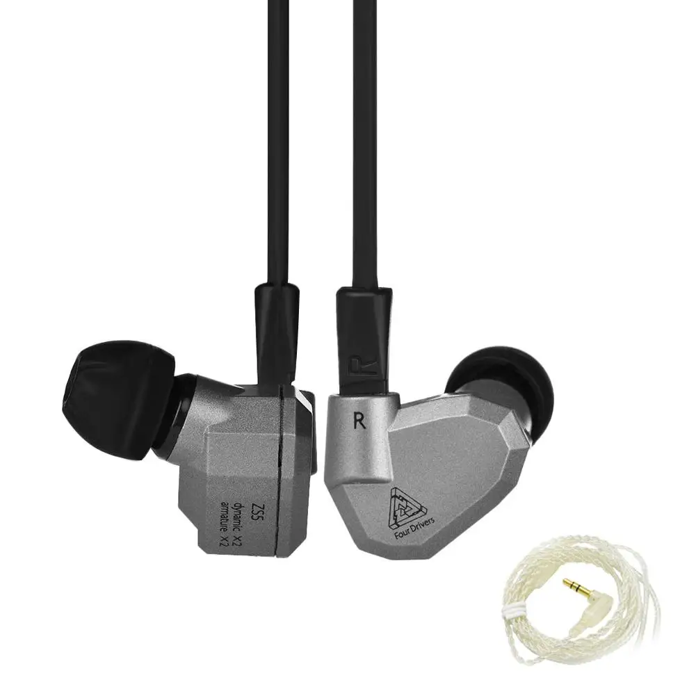 

Dynamic Circle Moving Iron In-ear Wired Earbud Headset Subwoofer High Quality No Microphone Brand New Sports Hifi Earphone