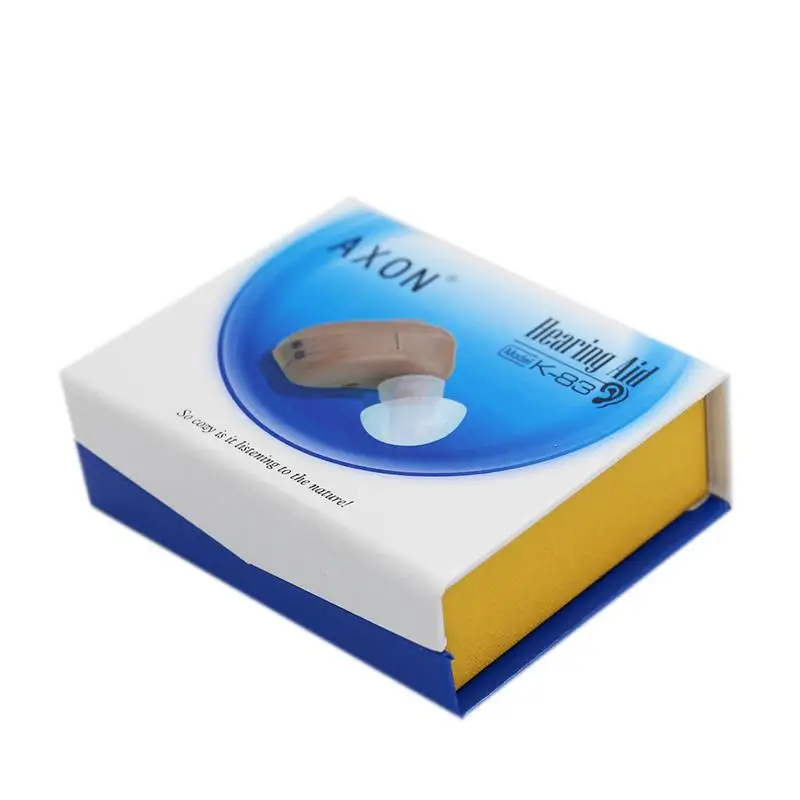 Ear Hearing Aid Mini Device Volume Adjustable Sound Voice Amplifier Enhancement Hear Clear for the Elder Deaf Aids Care