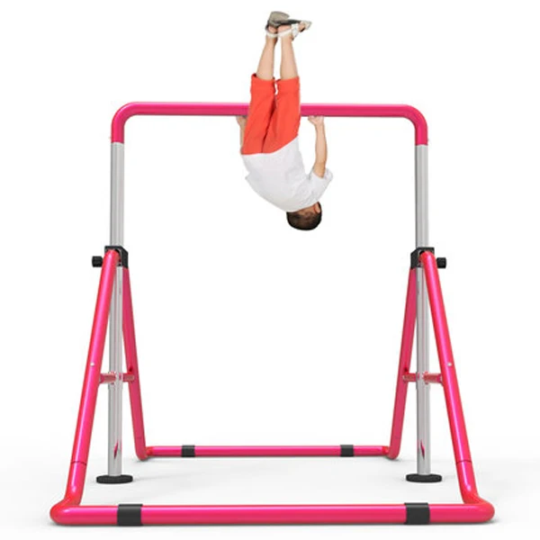 

Indoor Children Horizontal Bars Adjustable Household Muscle Strength Pull-up bars Portable Foldable Kids gym Fitness Equipment