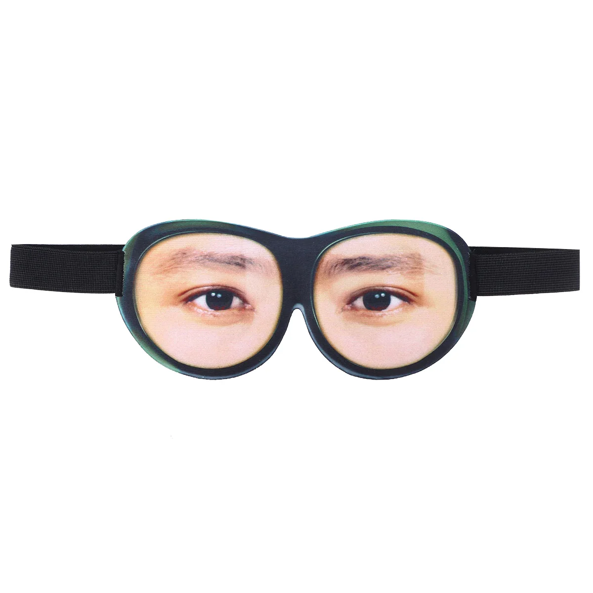 

1pc Eye Mask Funny Lightweight 3D Flexible Eyeshade Blindfold Eyepatch Eye Protection Mask for Teens Men Women