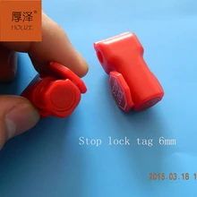 HOUZE, stop блокировочные этикетки для витрины в бутике, 6 мм, 1000 шт./лот