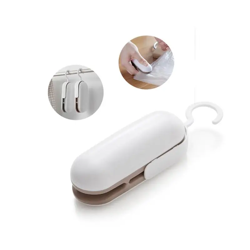 

Portable Bag Heat Sealer Mini Plastic Bag Sealer Heat Sealer Machine for Food Saver Storage - Without Battery