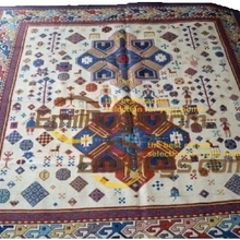 SOUMAK Sue mike чистая Новая Зеландия шерсть ручной тканный ковер экзотические этнические турецкий стиль EN000063 квадратный 6.56x6.56 'gc172souyg28