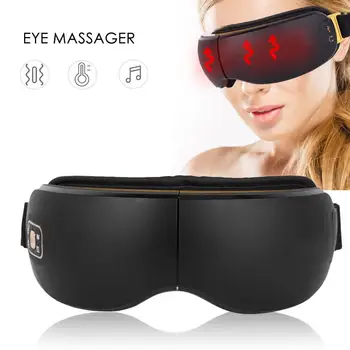 

Eye Massager Eyesight Protection Tool Hot Compress Eye Mask Relieve Fatigue Eye Care Tools EU Plug ay