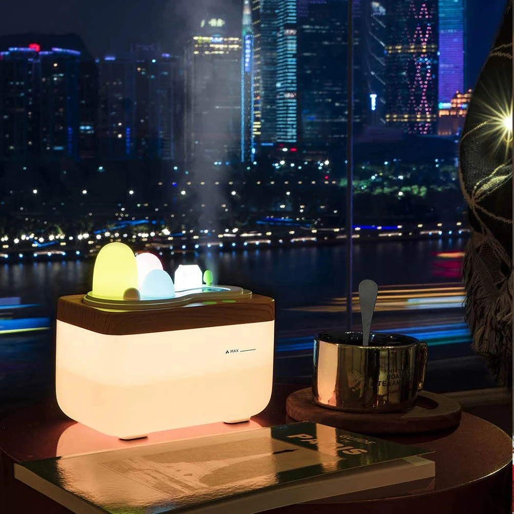 

420ML Aromatherapy Essential Oil Diffuser Humidifier Ultrasonic Diffusers for Essential Oils Rural style Mist Humidifier