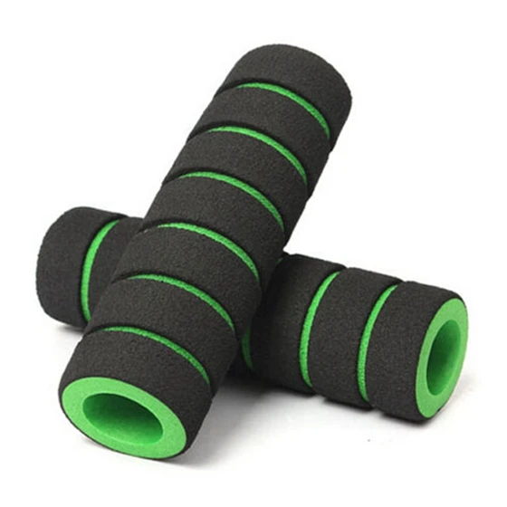 

Double Lock on Locking Bmx Mtb Mountain Bike Cycle Bicycle Handle Bar Grips Color:Green+Black