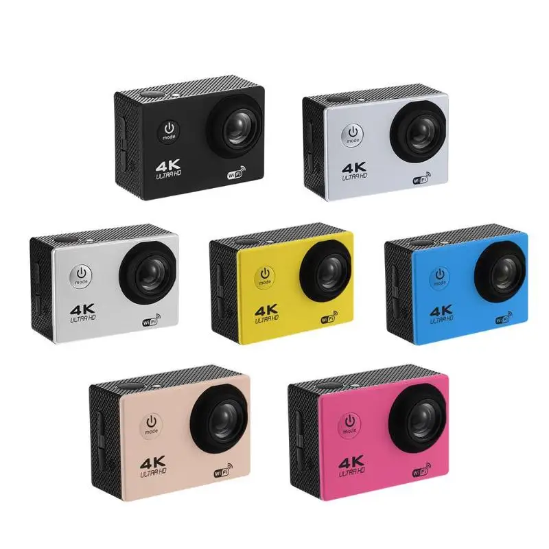 

F60R 4K WIFI Action Camera Set 1080P HD 16MP 30m Waterproof 170 Degree Wide Angle Lens Sports DV camera with Remote Control New