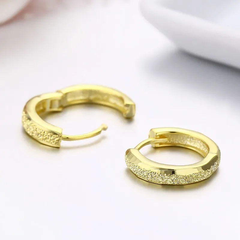 Серьги кольца женские из серебра 925 пробы с блестками|Серьги-кольца| |