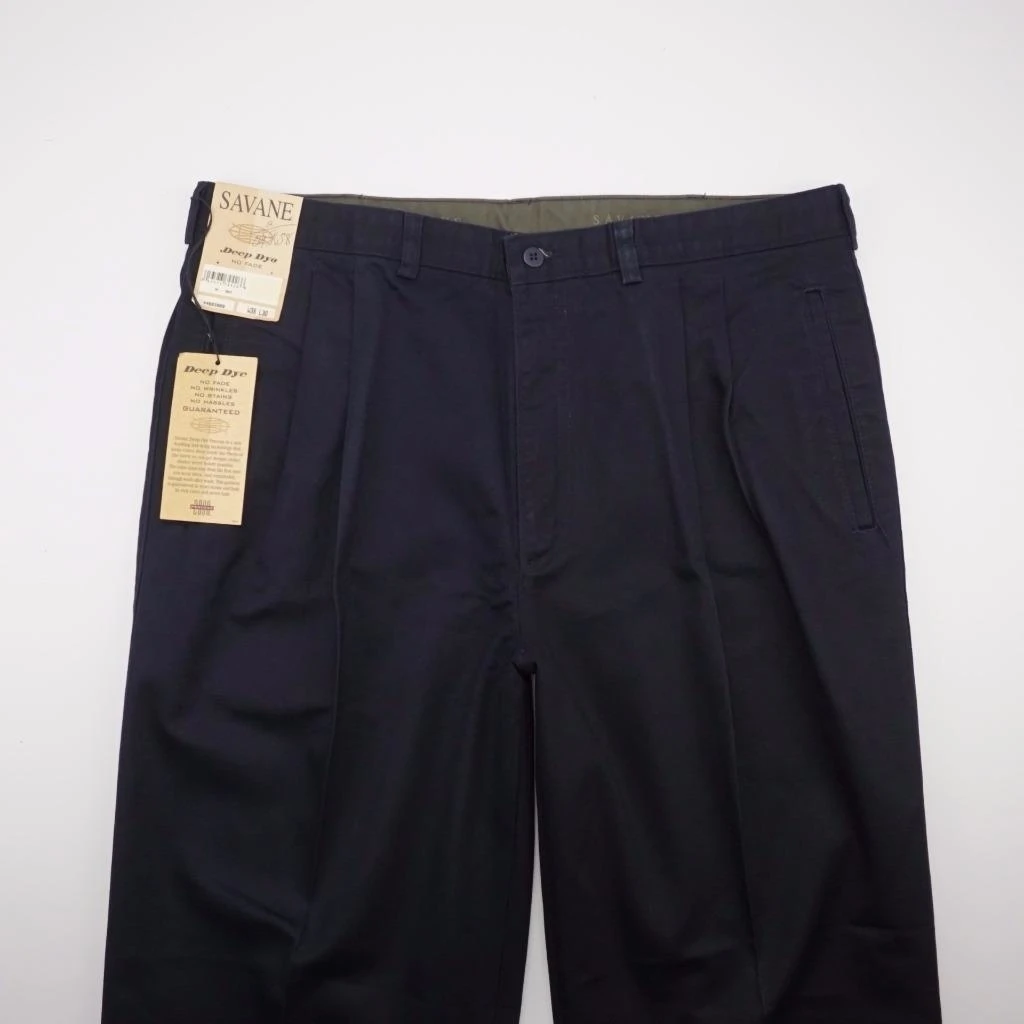 SAVANE NEW No Fade Pleated Front Casual 