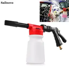 900 мл автомобильный моющий пенопластовый пистолет для чистки автомобиля Снежный пенообразователь Лэнс автомобильное мыло для воды шампунь-распылитель пенный распылитель садовый водяной пистолет автомойка