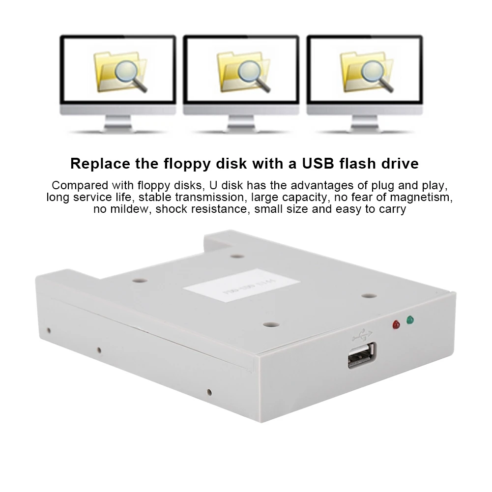 FDD-UDD U144 1,44 MB USB SSD дисковод эмулятор для промышленных контроллеров