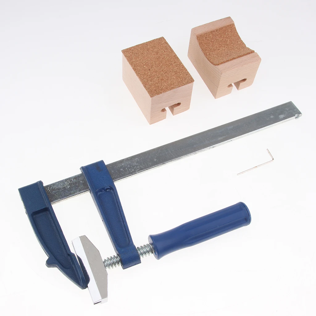 

Guitar Repair Luthier Tool Fret Press Caul with Allen Wrench without Inserts