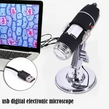 1600X цифровой USB микроскоп стерео электронный микроскоп лупа USB эндоскоп камера Поддержка win Android Mac