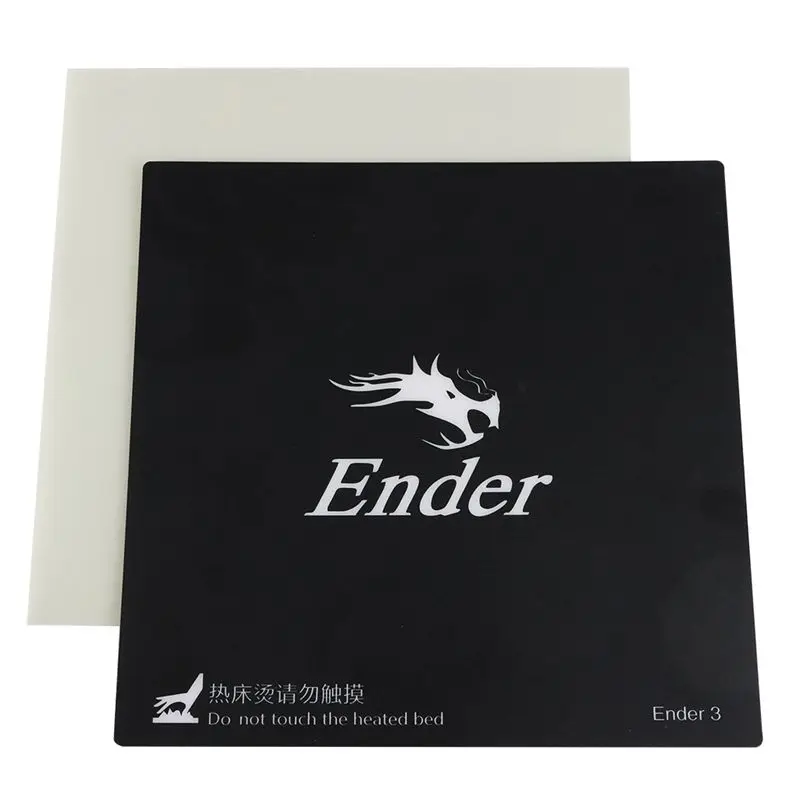3D Printer Removable Fiberglass Build Plate Heatbed Add Heatbed Sticker Build Plate For Ender-3 Size 235Mm 3D Printer Removable Fiberglass Build Plate Heatbed Add Heatbed Sticker Build Plate For Ender-3 Size 235Mm