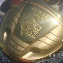Новые клюшки для гольфа KATANA VOLTIO NINJA Golf драйвер клуб Golde color графитовая клюшка для гольфа водительский головной убор