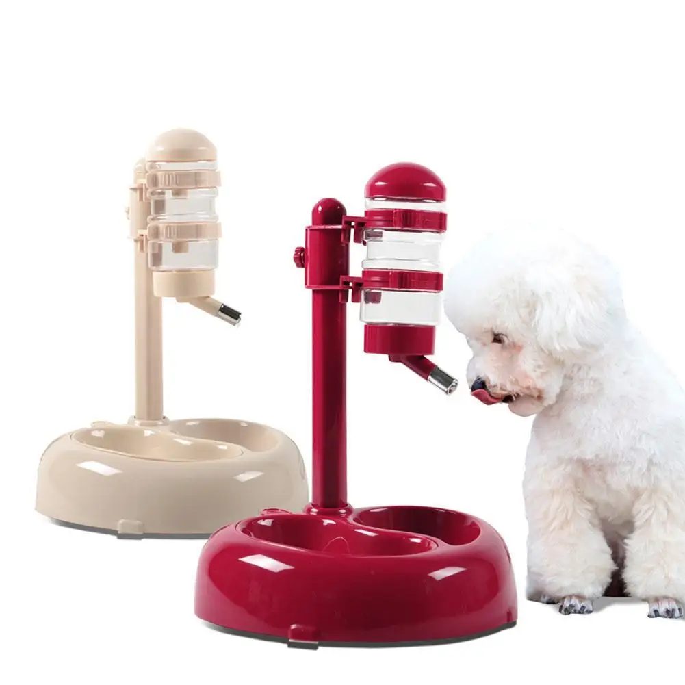 

Adeeing Automatic Double- Bowl Pet Feeder Water Fountain Food/water Dispenser