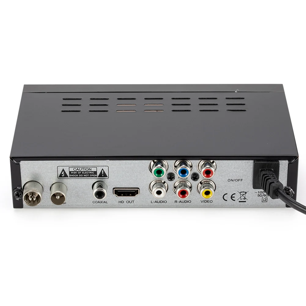 

Receiver TV Box Set Top Digital Tuner Terrestrial Smart Broadcasting Media Player HD Convertor Remote Control
