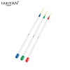 Wholesale 3pcs Tiny Tips Paint Liner Drawing Painting Pen Brush Acrylic Nail Art Manicure Detailed Design Tool Set 2